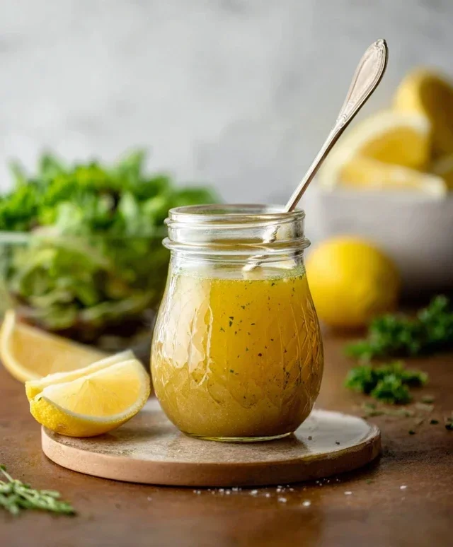 Basic Lemon Vinaigrette Dressing