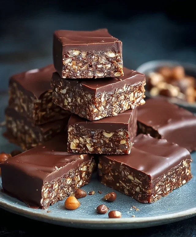No-Bake Chocolate Biscuit Bars