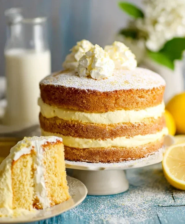 Top 1 Italian Lemon Cream Cake Irresistible
