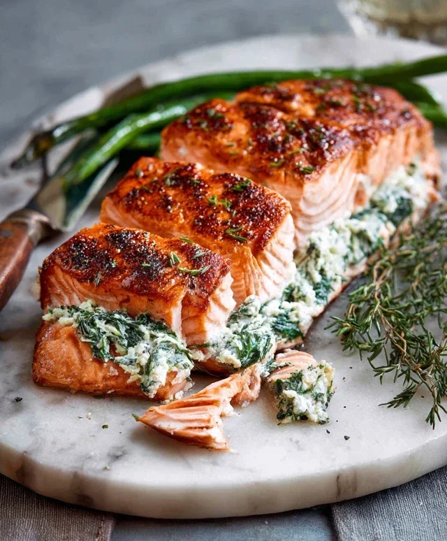 Stuffed Salmon