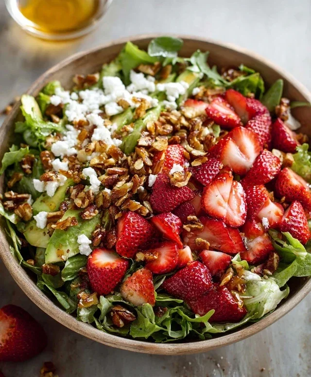 Strawberry Crunch Salad