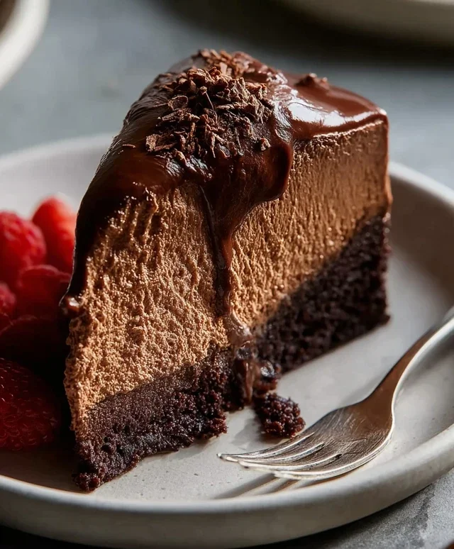 Vegan Chocolate Mousse Cake