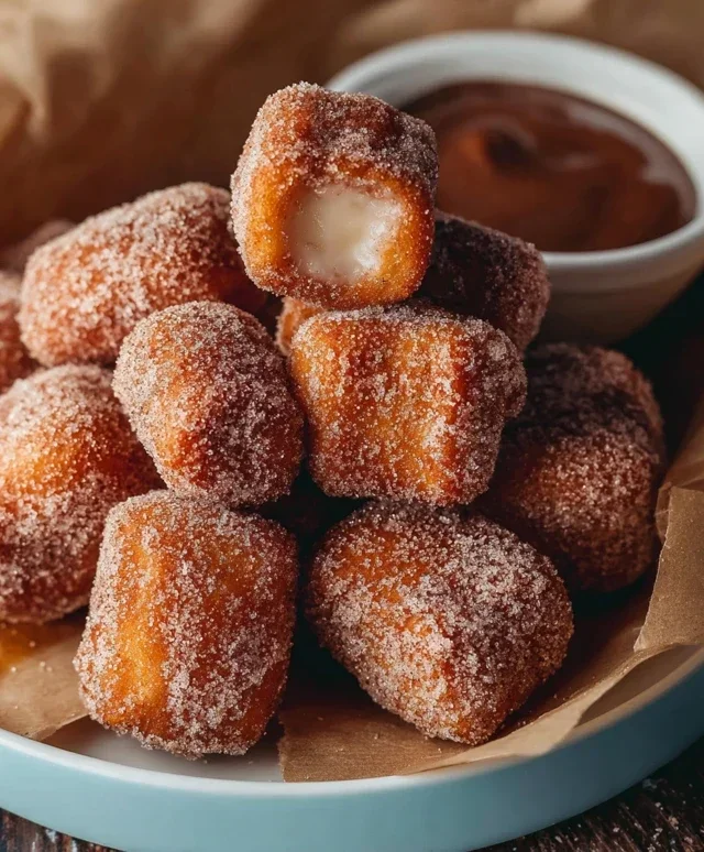 Sweet Air Fryer Churro Bites Recipe