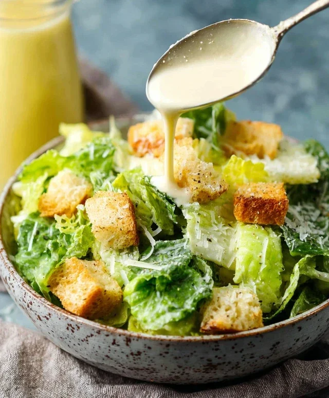 Homemade Caesar Salad Dressing