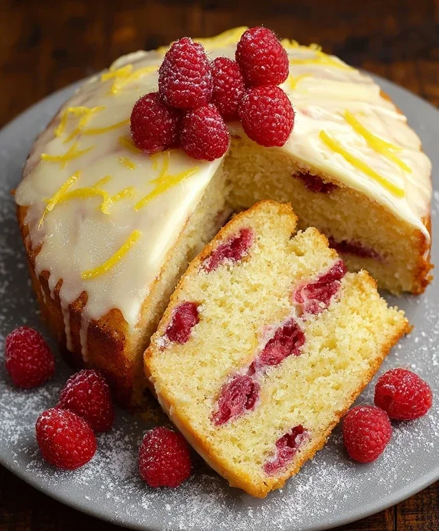 Raspberry Lemon Cake