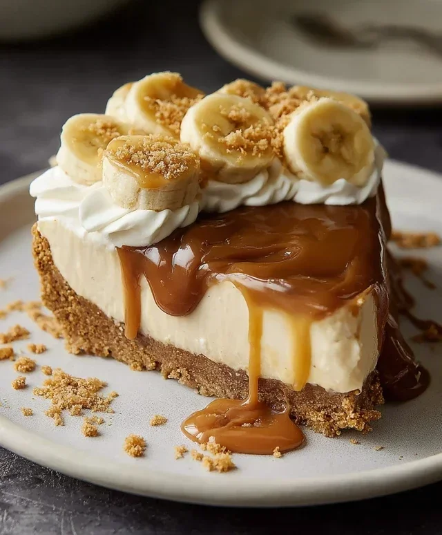 No-Bake Banoffee Cheesecake