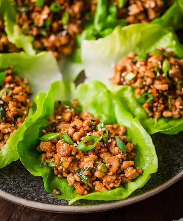 Crunchy PF Chang's Lettuce Wraps
