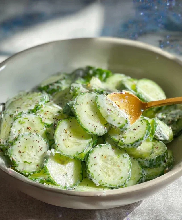 Polish Cucumber Salad