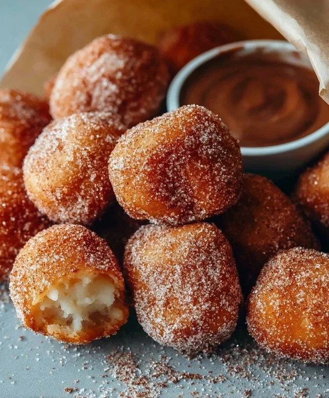 Sweet Air Fryer Churro Bites Recipe
