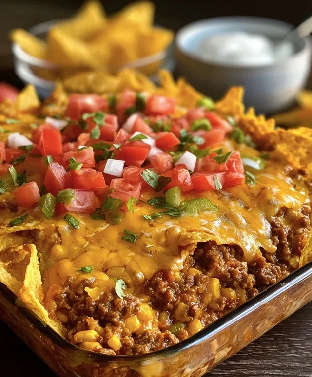 Walking Taco Casserole
