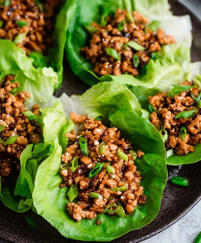 Crunchy PF Chang's Lettuce Wraps