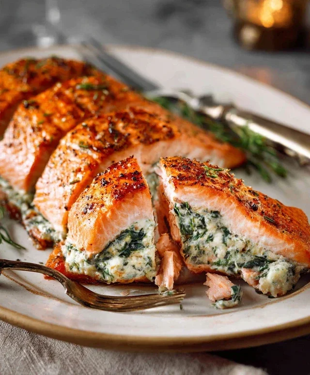 Stuffed Salmon