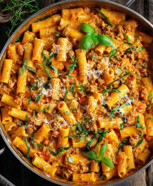 Creamy Sausage Rigatoni (One-Pan, 30-Minute Meal)
