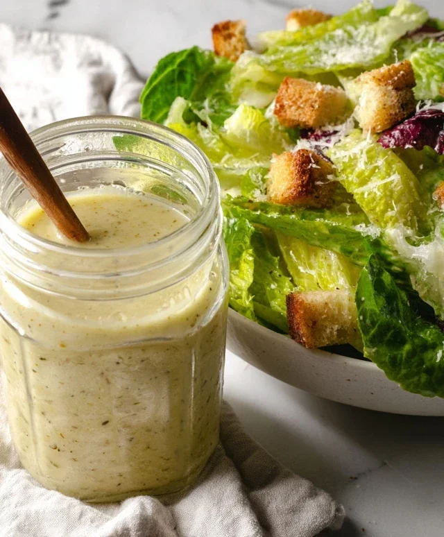 The Best Caesar Salad Dressing