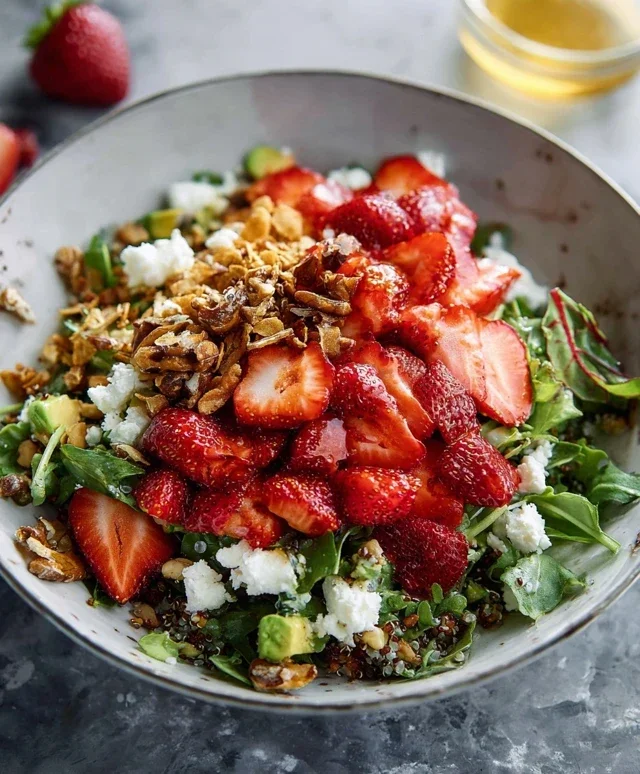 Strawberry Crunch Salad
