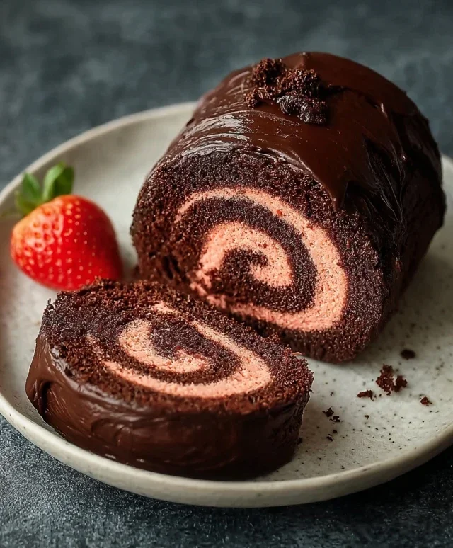 Easy Chocolate Swiss Roll