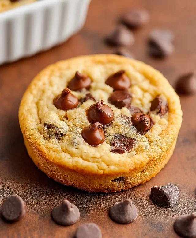 Microwave Chocolate Chip Cookie