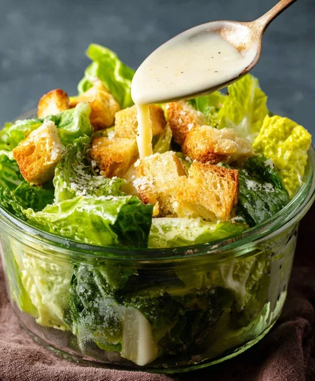 Homemade Caesar Salad Dressing
