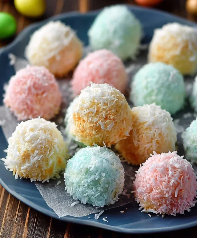 Easter Bunny Coconut Tails