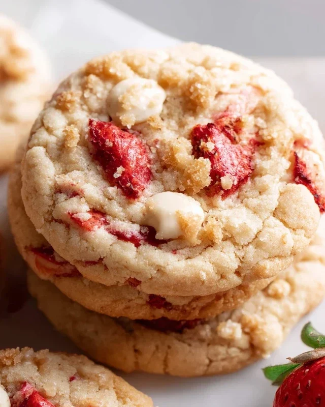 Strawberry Shortcake Cookies