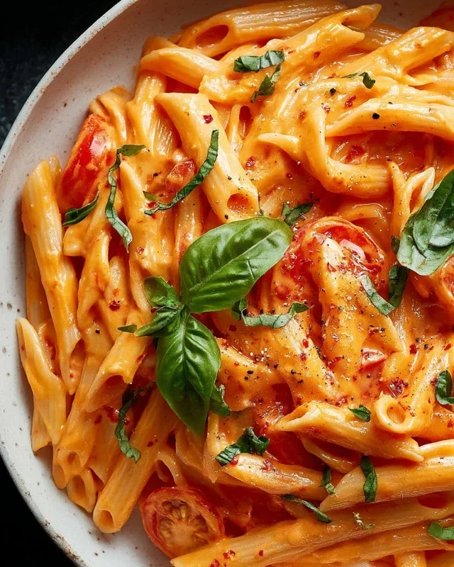 Easy One Pot Creamy Tomato Pasta