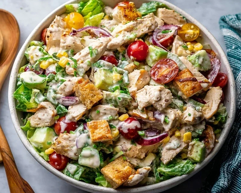 Healthy Ranch Chicken Salad