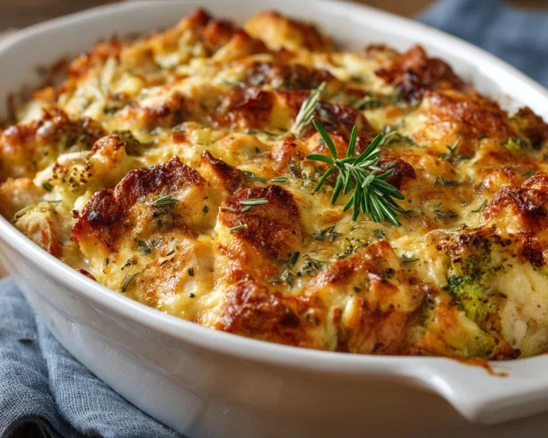 Easy Low Carb Chicken Casserole