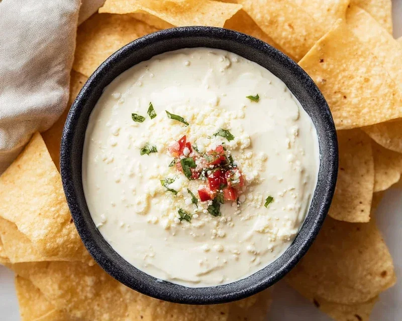 Best Mexican White Cheese Dip