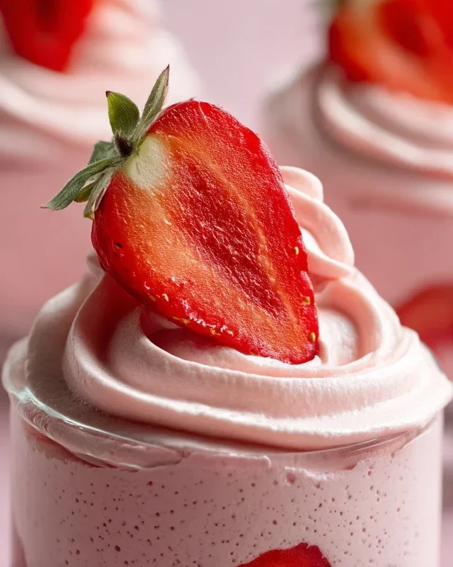 Strawberry Mousse