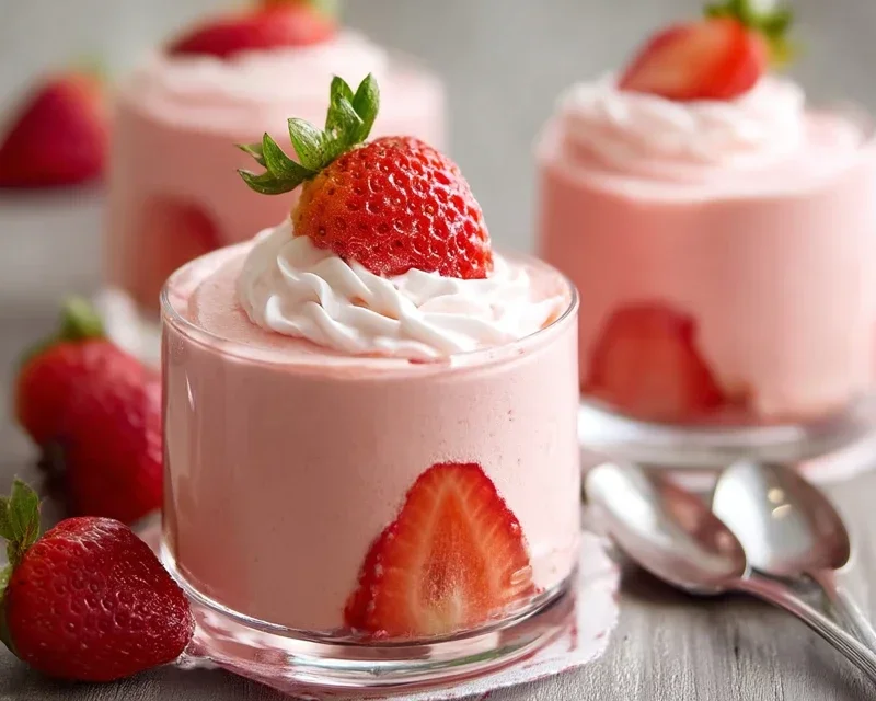 Strawberry Mousse