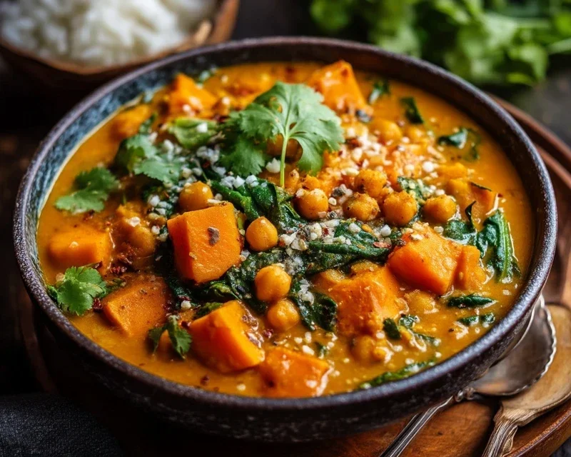 Sweet Potato and Chickpea Curry