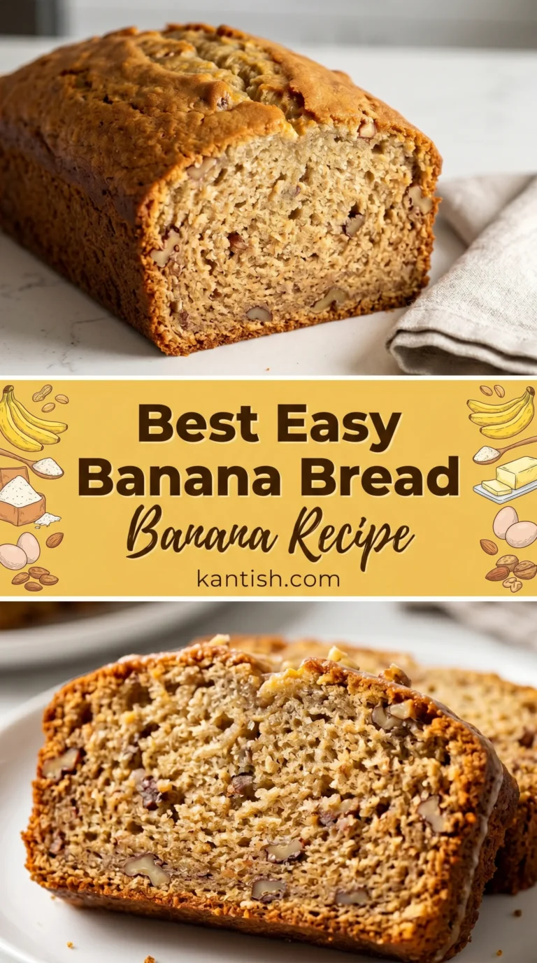 Best Easy Banana Bread Recipe