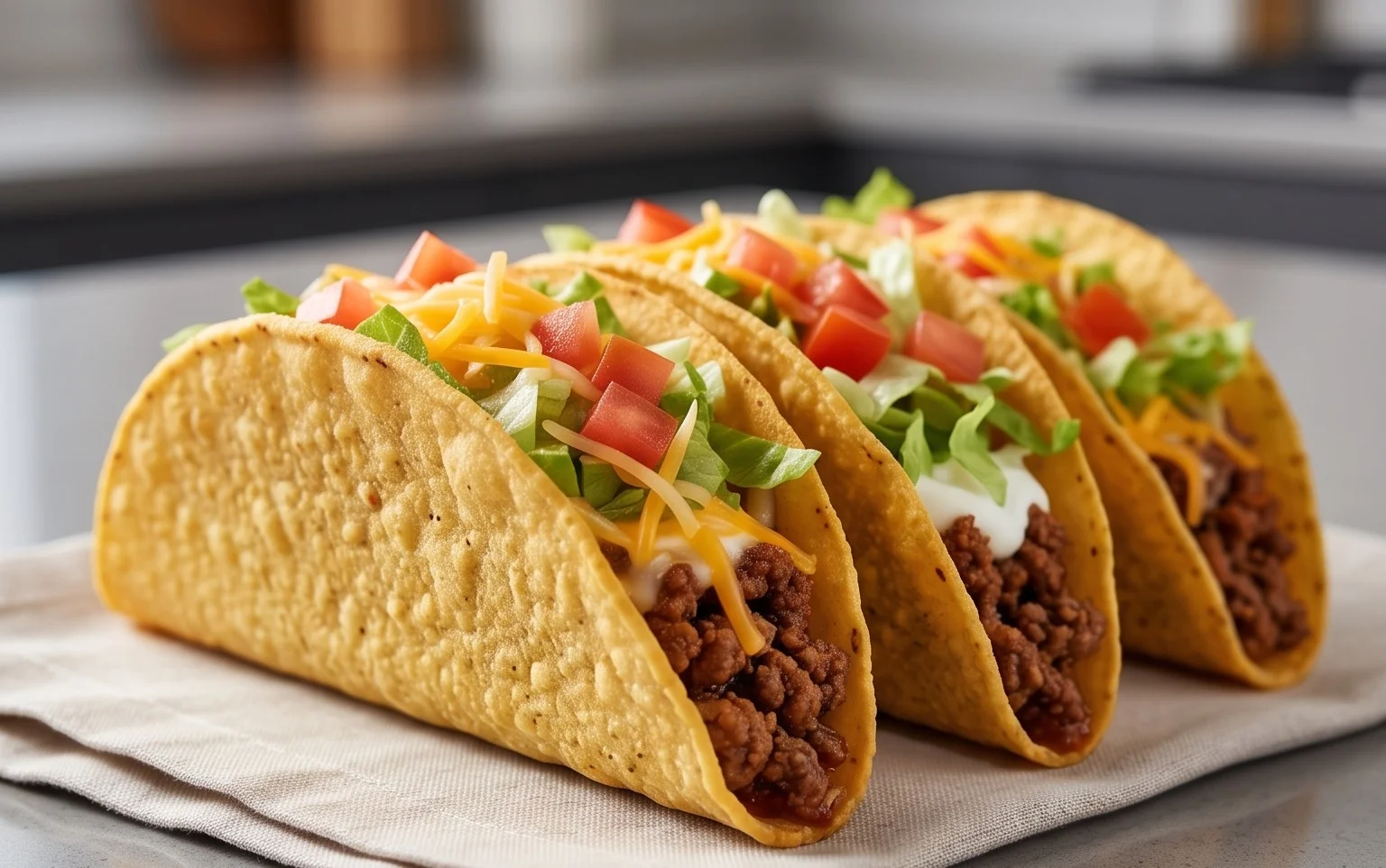 Crispy Ground Beef Tacos