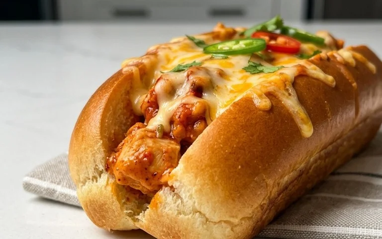 Cheesy Dynamite Chicken Buns