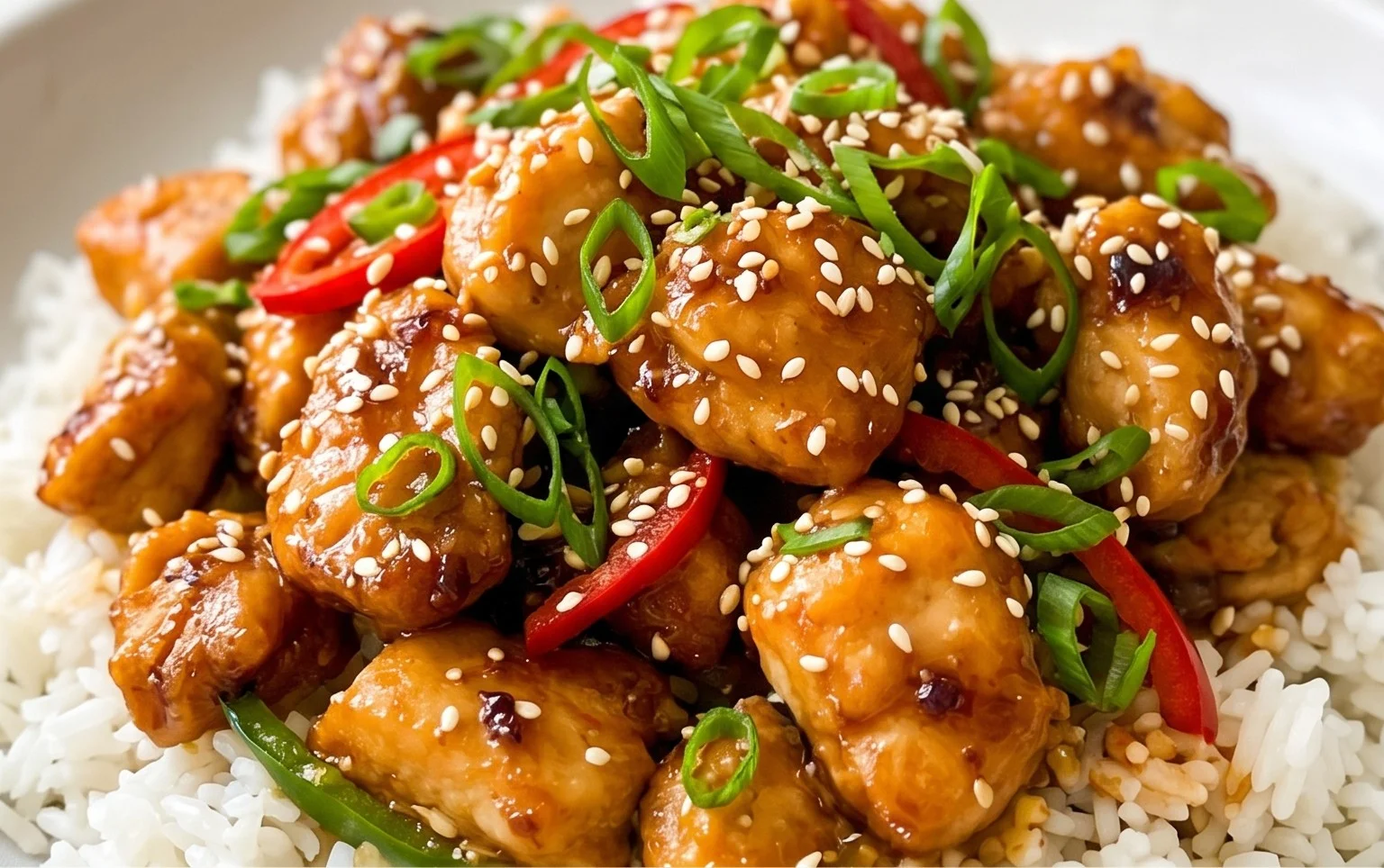 Healthy Sesame Chicken