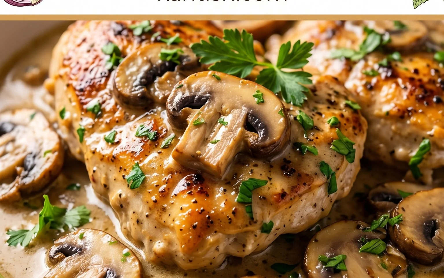 Creamy Mushroom Chicken Recipe