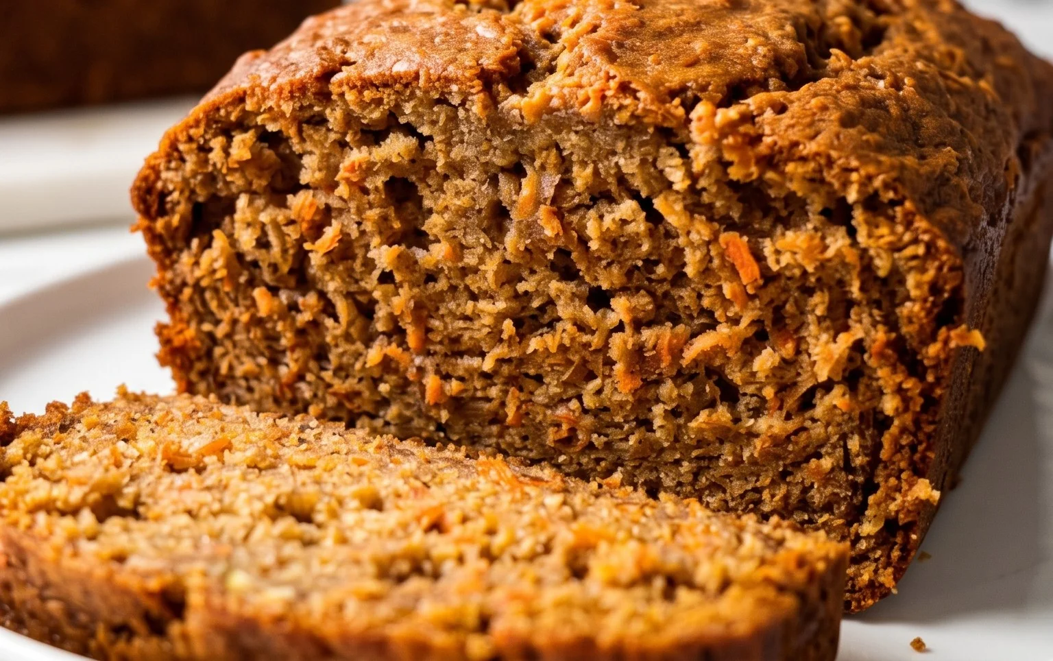Dairy Free Carrot Cake Banana Bread