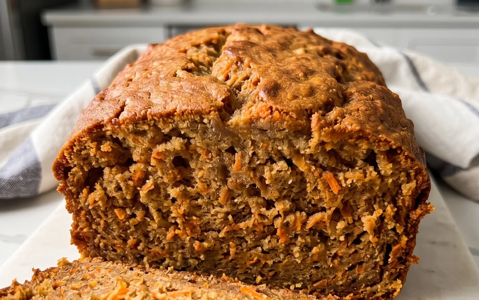 Dairy Free Carrot Cake Banana Bread