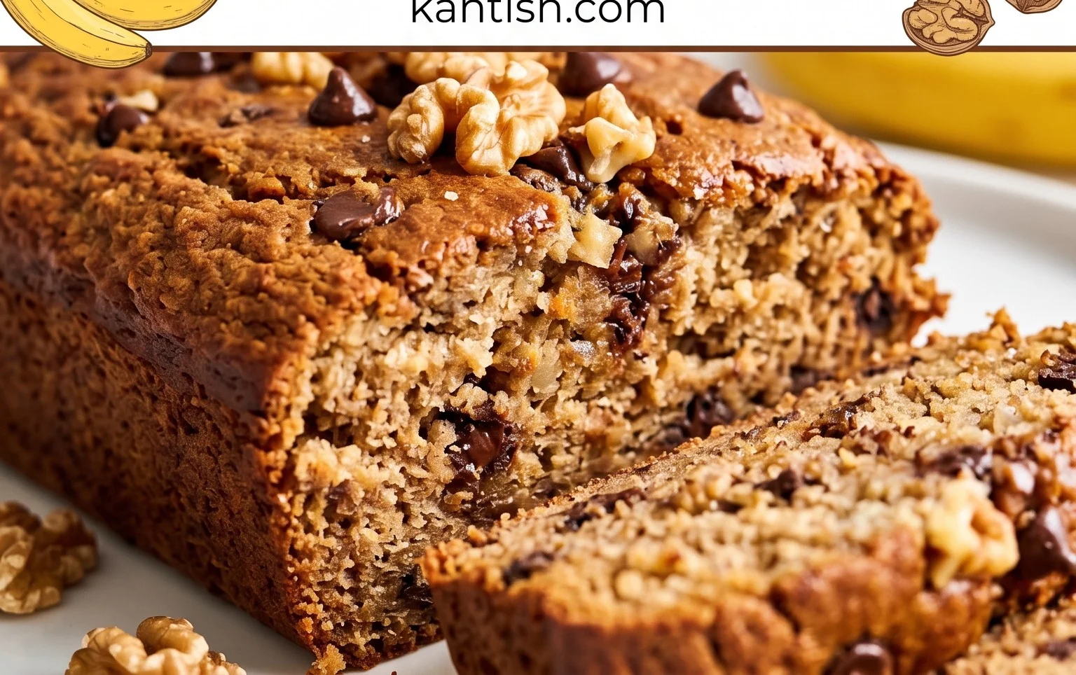 Healthy 5-Ingredient Flourless Banana Bread