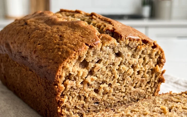 Healthy 5-Ingredient Flourless Banana Bread