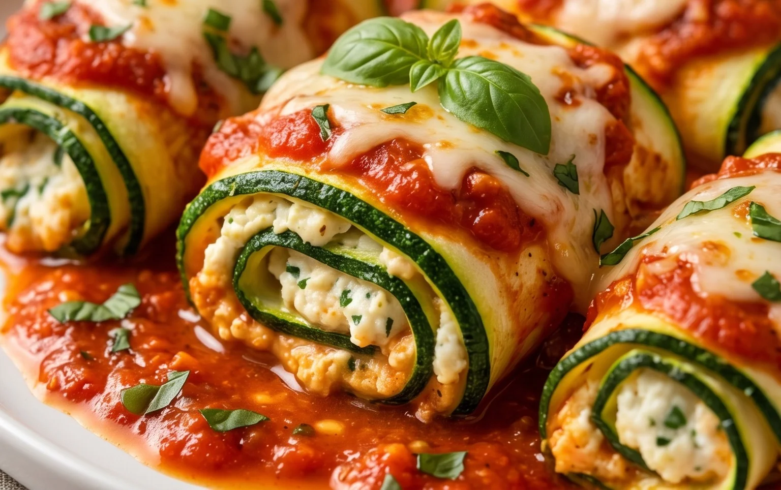 Vegan Zucchini Rollatini