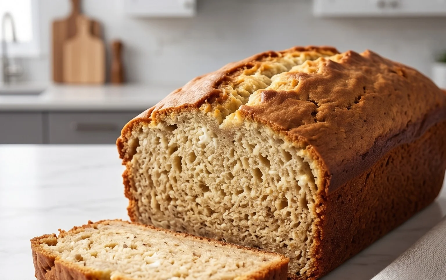 Cottage Cheese Banana Bread