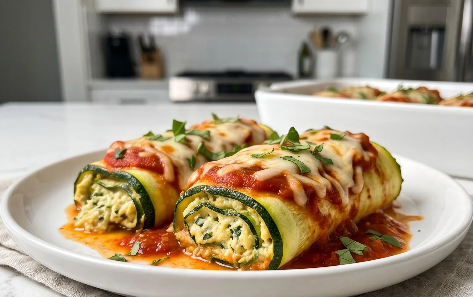 Vegan Zucchini Rollatini