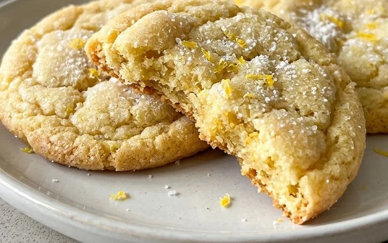Soft & Chewy Lemon Cookies
