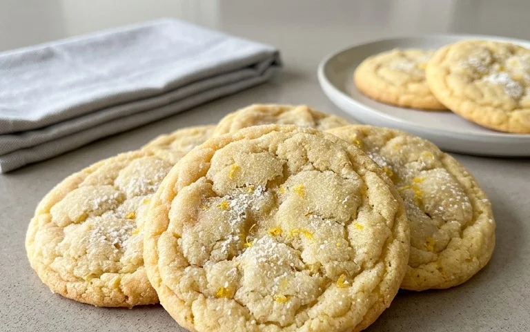 Soft & Chewy Lemon Cookies