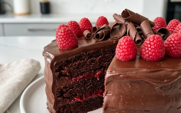 Chocolate Raspberry Cake