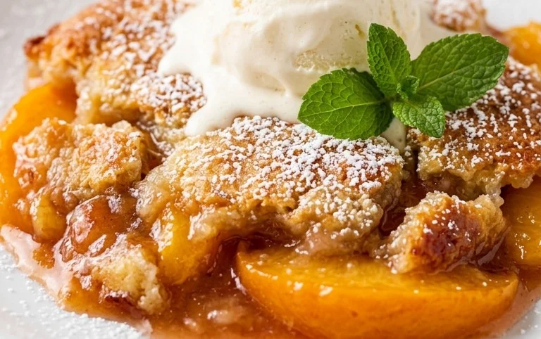 Fresh Peach Cobbler