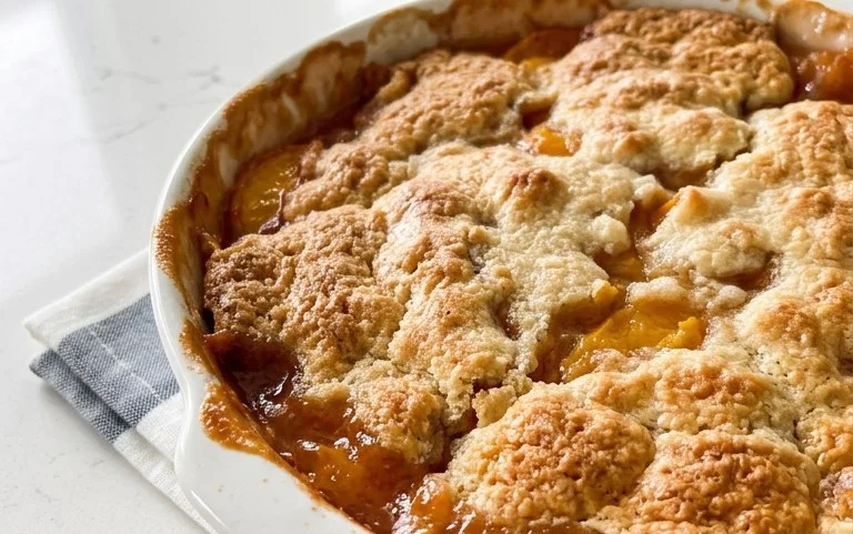 Fresh Peach Cobbler