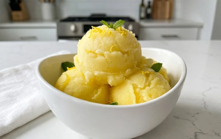 Lemon Sorbet