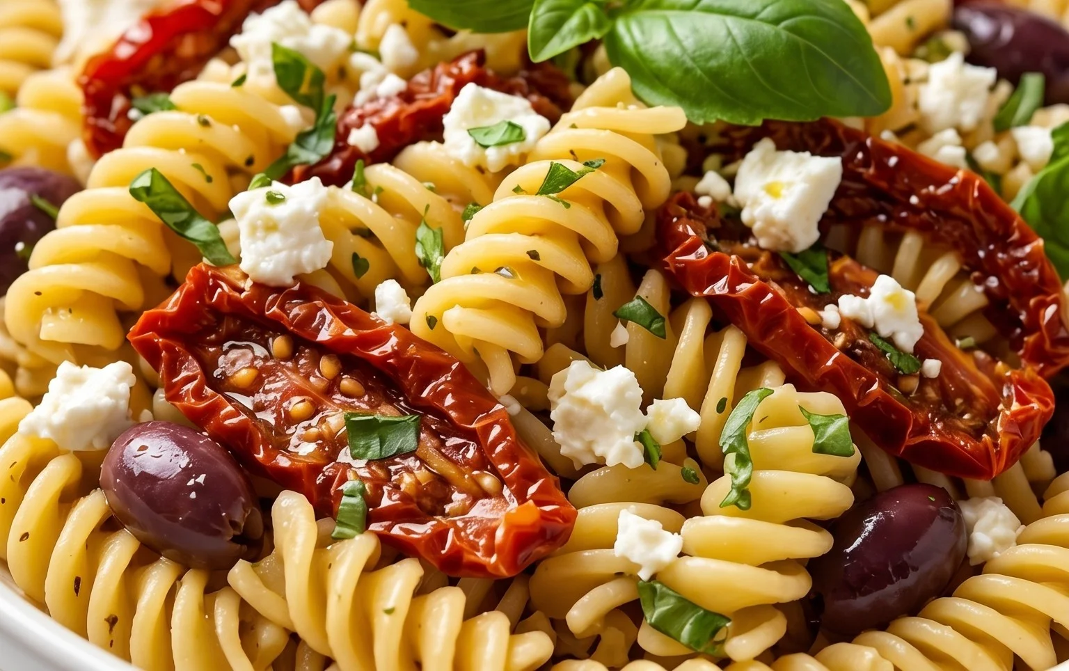 Sun Dried Tomato Pasta Salad